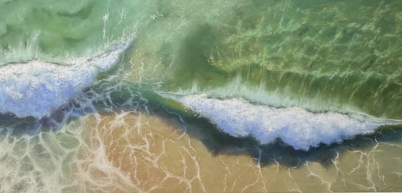 Bird’s Eye View — original soft pastel painting by Jaci Hogan