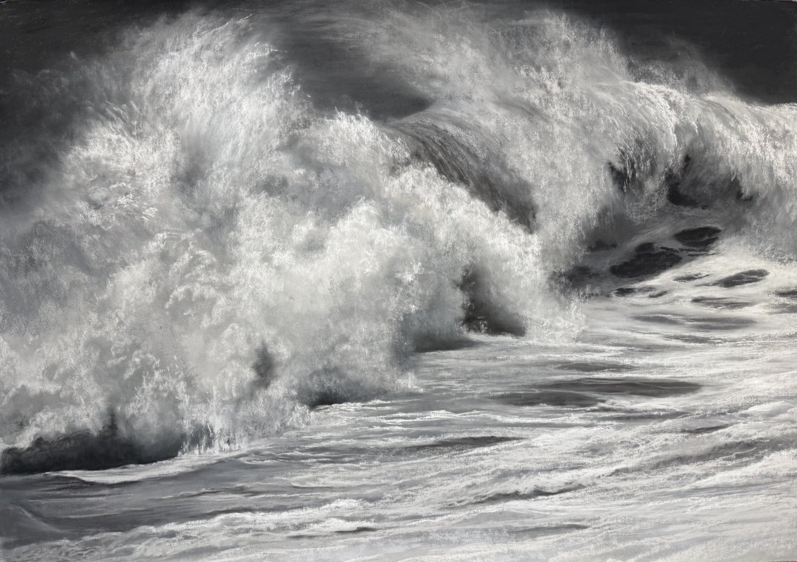 Ethereal — original soft pastel painting by Jaci Hogan