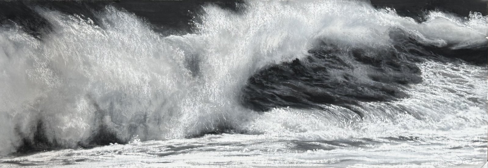 Shadow and Light — original soft pastel painting by Jaci Hogan