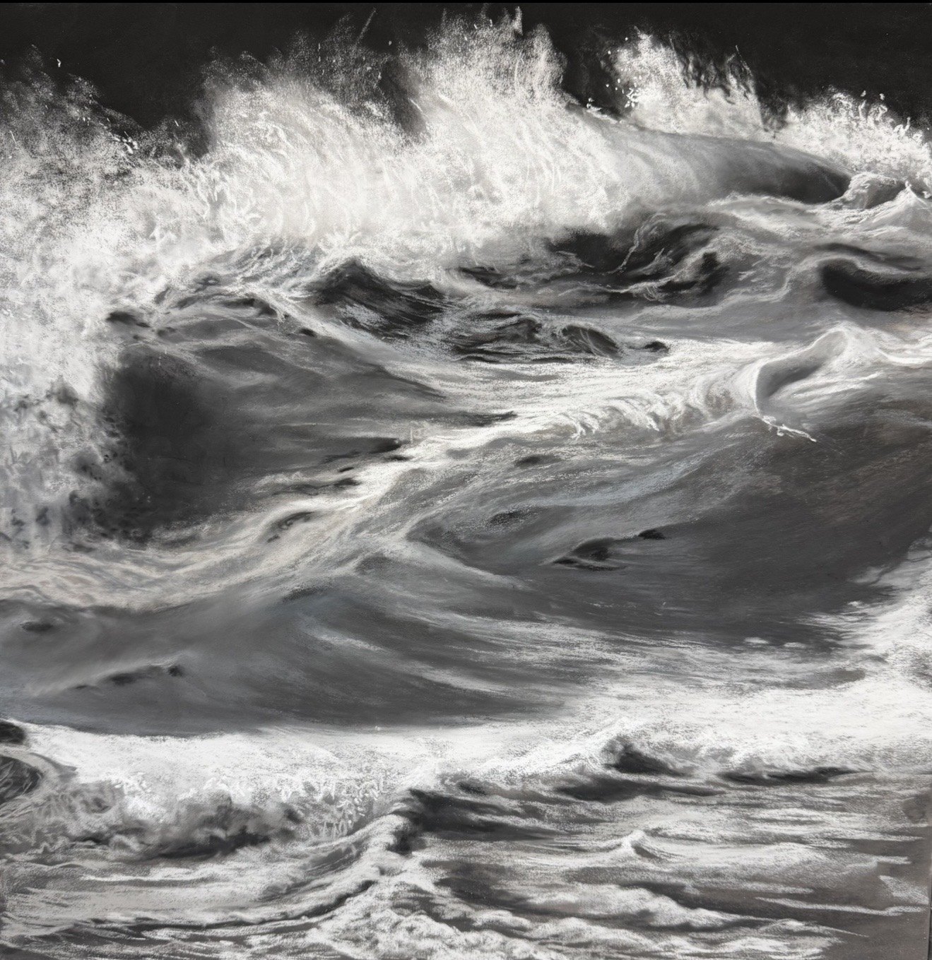 Smooth Operator — original soft pastel painting by Jaci Hogan