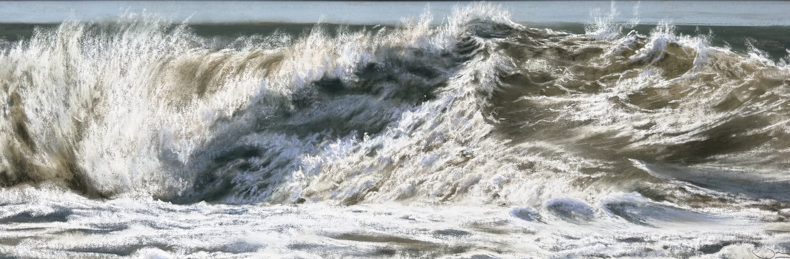 Wild West — original soft pastel painting by Jaci Hogan